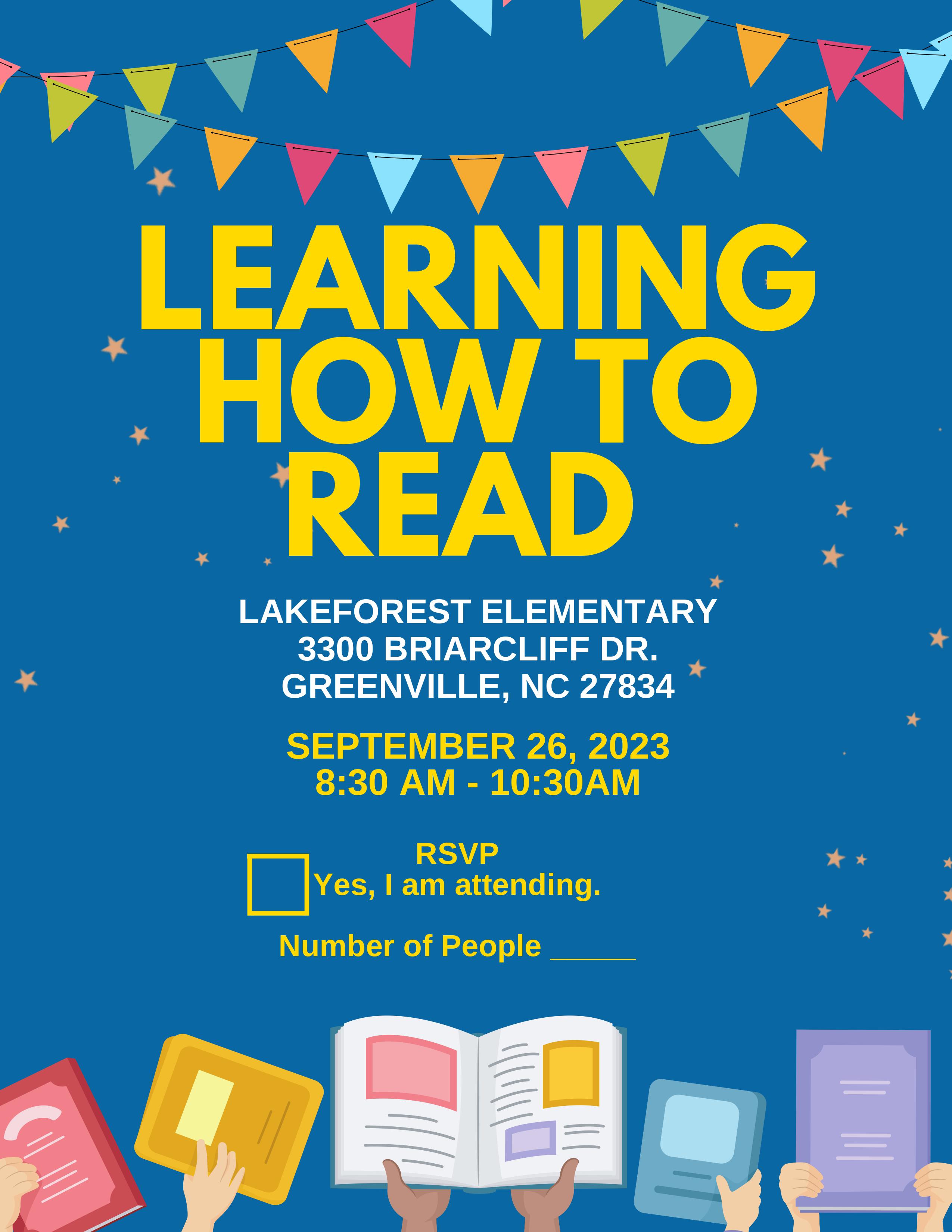  K-2nd Learning How To Read